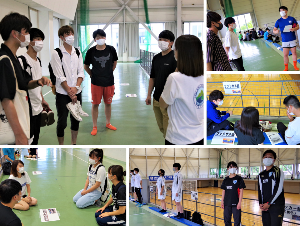 新入生を対象に課外活動団体への勧誘を行いました | BIWAKO SEIKEI